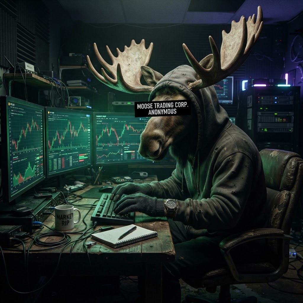 Watching the chart. Anonymously.
